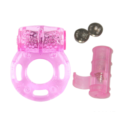 TPE Schwanzring Vibrator Spermien-Vibrationsring für männliche Verzögerung fixieren