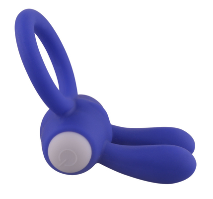 Rabbit Cock Ring Vibrator Penis Ring mit Perlen für zusätzliche Stimulation