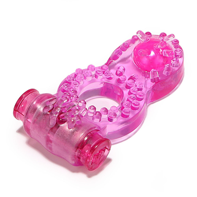 Schwanzring Vibrator Penis Ring mit Perlen für zusätzliche Stimulation