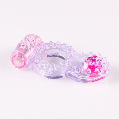 Schwanzring Vibrator Penis Ring mit Perlen für zusätzliche Stimulation