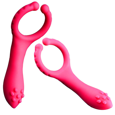 Bestseller- Sexspielzeug, das Nippel-Klammern mit G-Stellen-Vibrator für Frauen vibriert