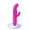 Erhitzender Doppelsilikon Dildo-Vibrator für Frau G-Stellen-Klitoris regen erwachsenes Sexspielzeug an