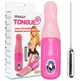Vibrierendes Zunge Mund-Clit-Vibrator-erwachsenes Sexspielzeug für Frauen