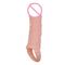 Sex-Produkt-Penis-Ergänzungs-Ärmel-Vibrator-Hahn Ring Silicone For Sex Condoms