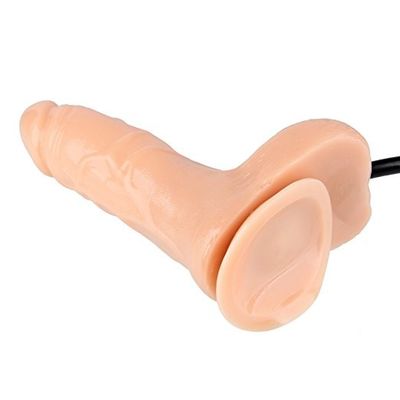 Aufblasbarer Dildo wasserdichter Dildo-Sex-Toy Silicone Penis Sex Toyss für Frau