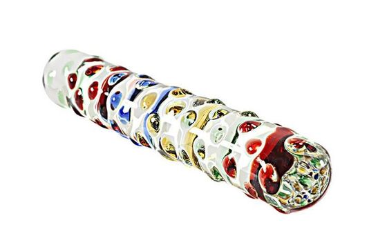 Farbenfrohe Pyrex-Anal-Butt-Plug