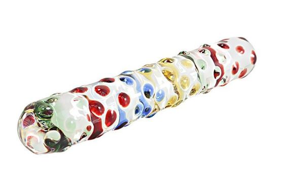 Farbenfrohe Pyrex-Anal-Butt-Plug