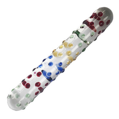 Farbenfrohe Pyrex-Anal-Butt-Plug