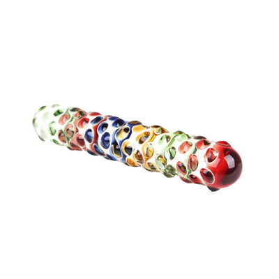 Farbenfrohe Pyrex-Anal-Butt-Plug