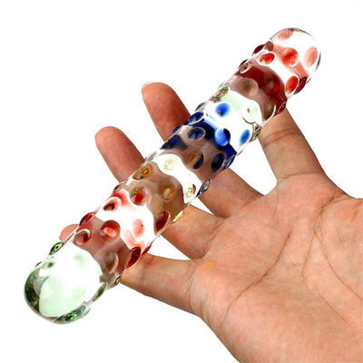 Farbenfrohe Pyrex-Anal-Butt-Plug