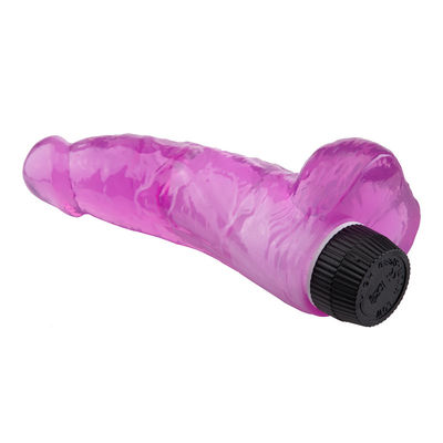 Frauen-Körper-sichere wirkliche Penis-vibrierender Sexspielzeug elektrischer Dildo 46*220mm