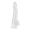 8,6 Zoll transparentes Dildo-Sex-Toy Big Thick Dildo With-Saugnapf